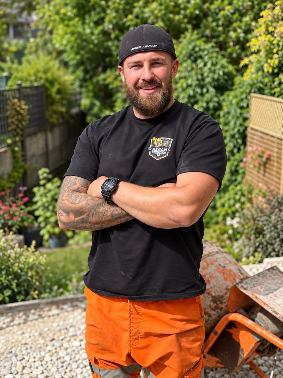 Daniel O’Regan, owner of O’Regan’s Excavation