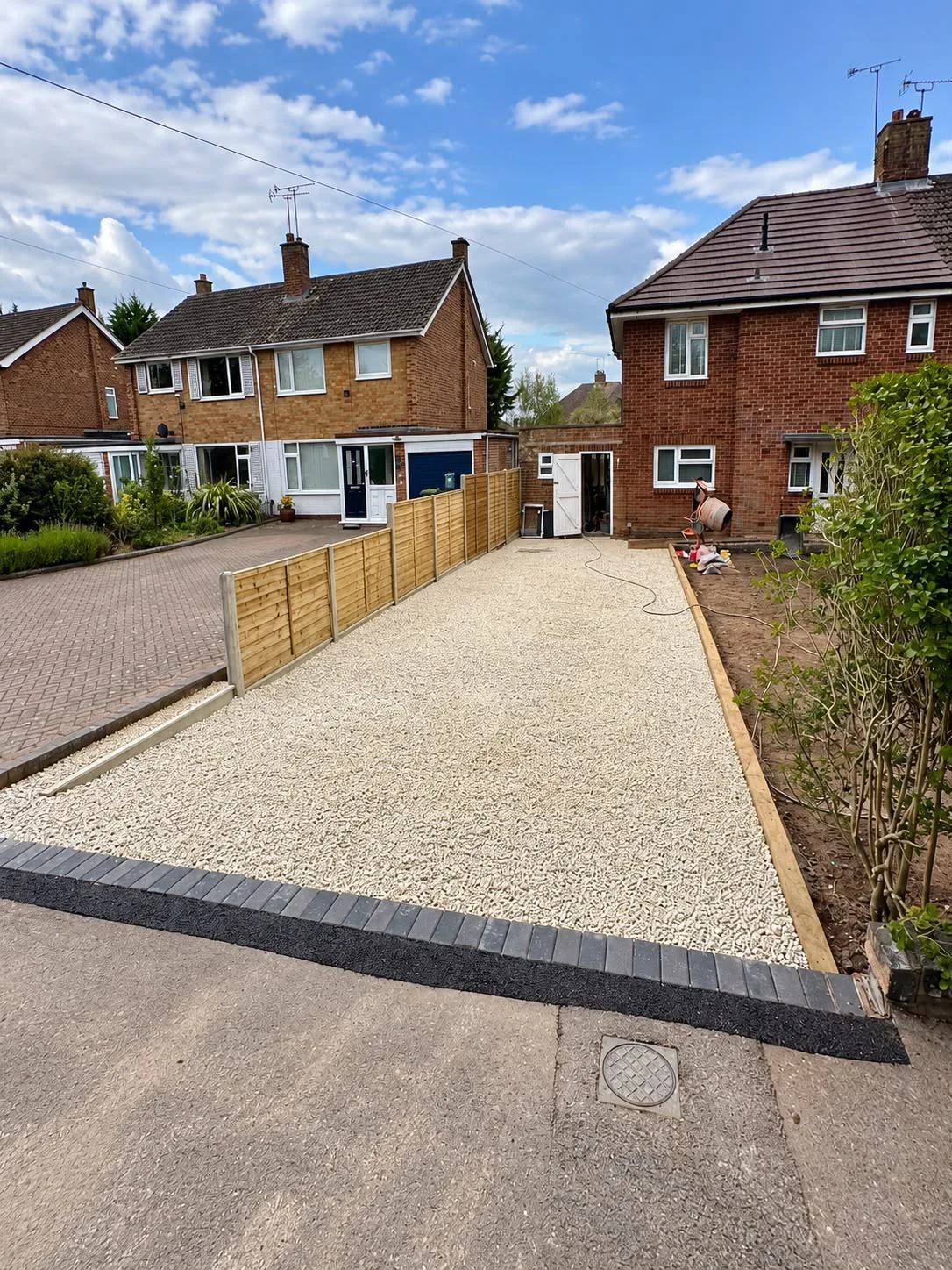 Driveway preparation